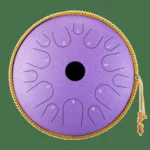 14-toners 38 cm slapster stål-tungetromme – C-dur – 8 farger