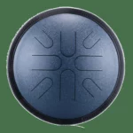 Ståltungetromme 8 toner – 25 cm – japansk skala – 7 farger