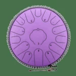 Tungetromme i karbonstål, 15 toner, 32 cm – C-dur – 11 farger