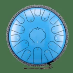 Tungetromme i karbonstål, 15 toner, 32 cm – C-dur – 11 farger